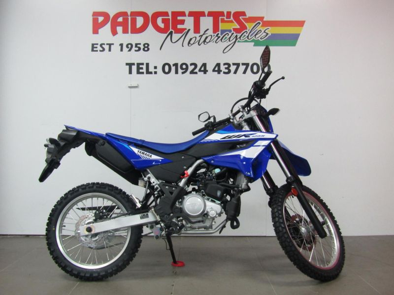 New Yamaha WR125 BLUE
