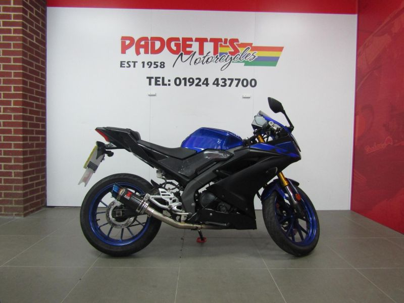 2019 Yamaha YZF-R125 Blue 2019 Yamaha YZF-R125 Blue