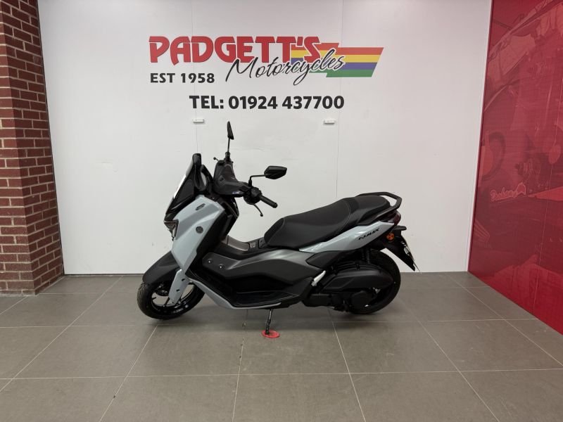 2026 Yamaha NMAX 125 Tech MAX Grey - Padgett's Motorcycles