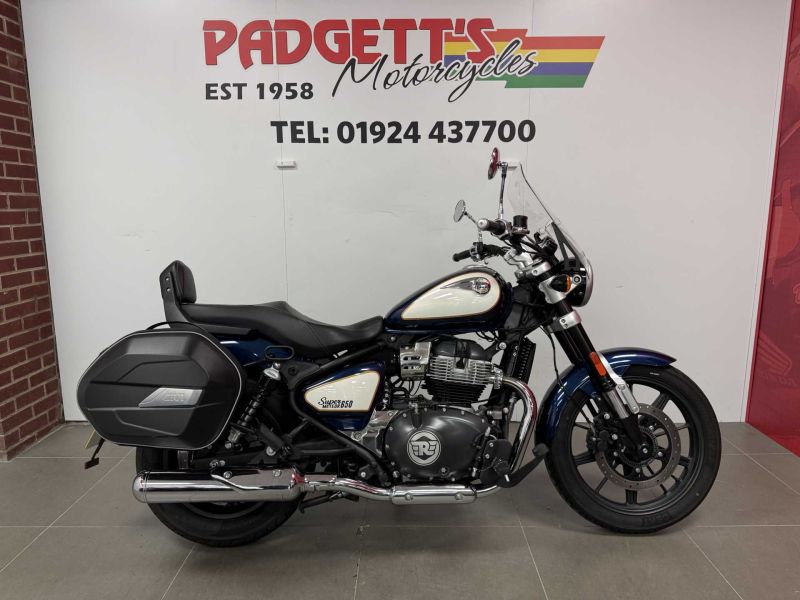 2023 Royal Enfield Super Meteor 650 BLUE & WHITE 2023 Royal Enfield Super Meteor 650 BLUE & WHITE