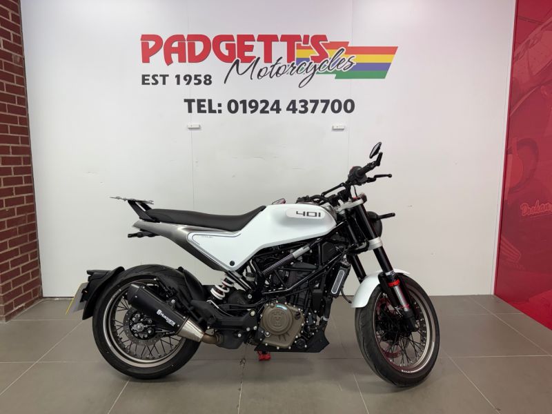 2024 Husqvarna Vitpilen 401 White 2024 Husqvarna Vitpilen 401 White