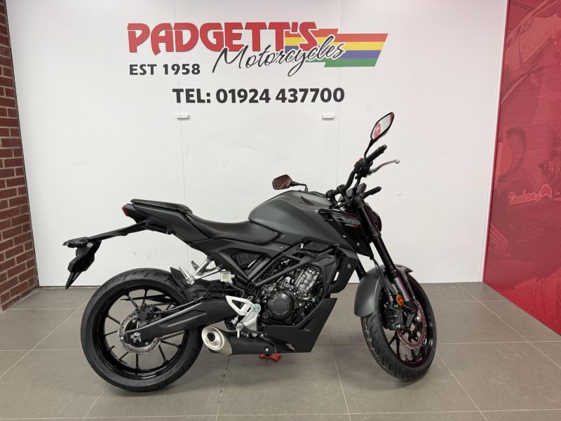 New Honda CB125R MATT ROCK GRAY