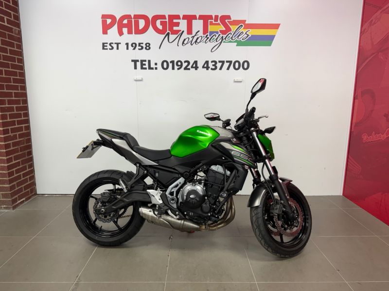2019 Kawasaki Z650 Green