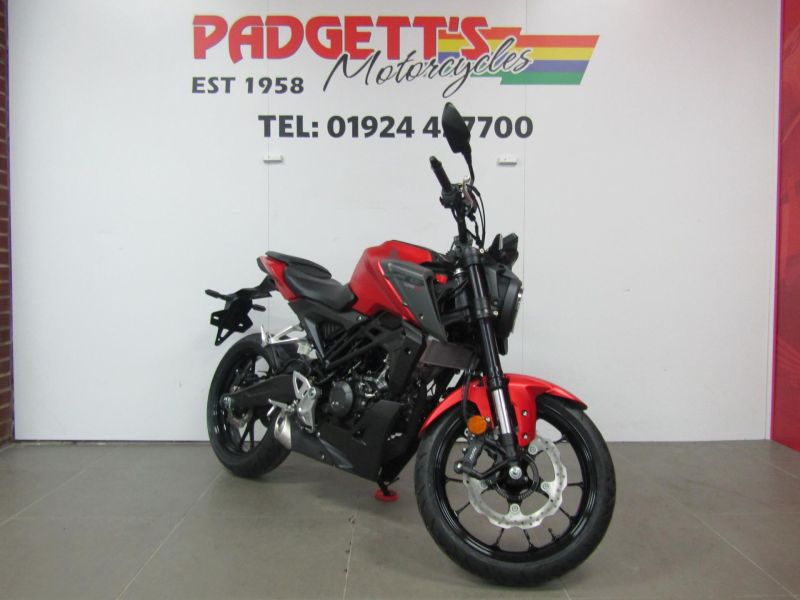 New Honda CB125R MATT RED