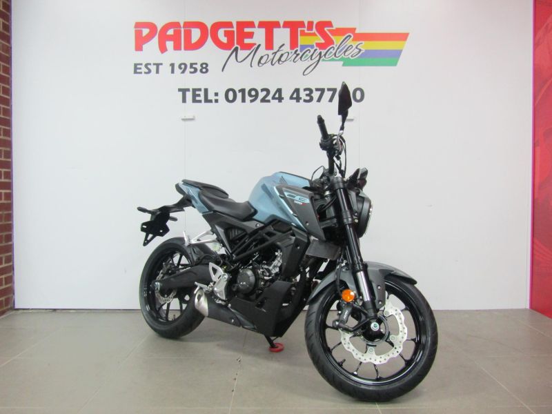 New Honda CB125R Zefiro Blue
