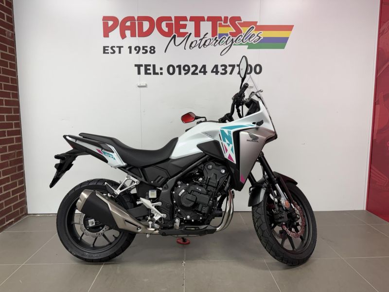 New Honda NX500 WHITE PINK BLUE
