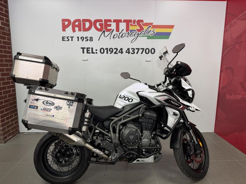 2018 Triumph Tiger 1200 XCA White