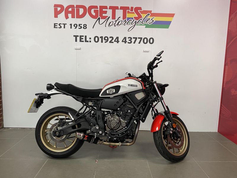 2022 Yamaha XSR700 White