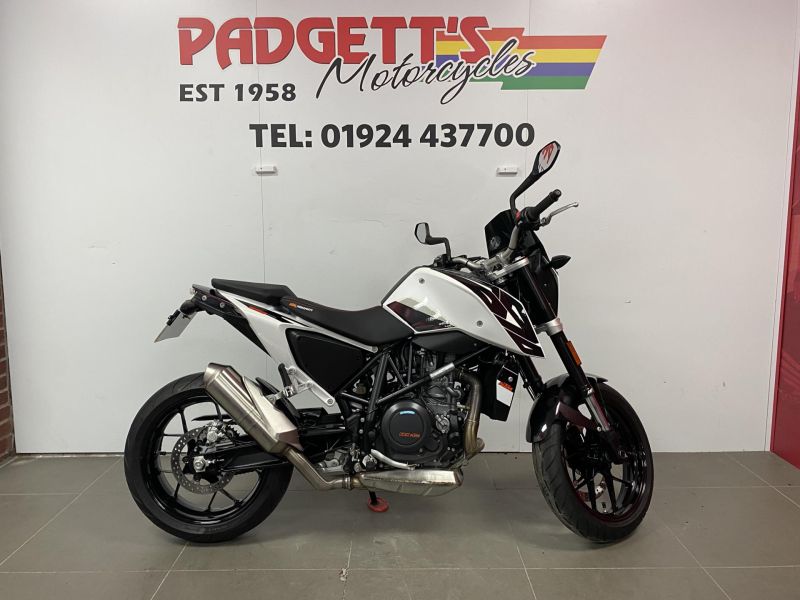 2018 Ktm 690 Duke White